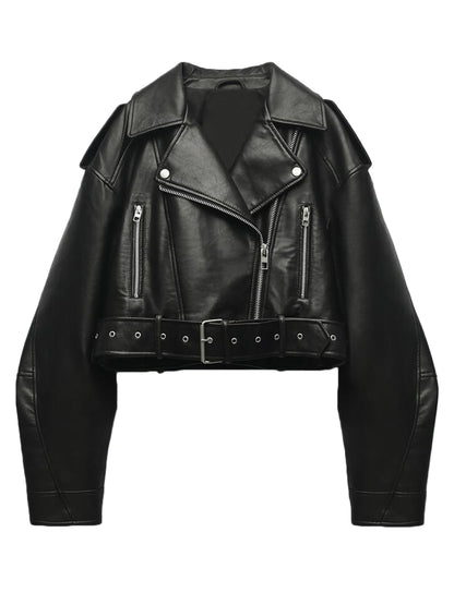 Women Faux Leather Jacket