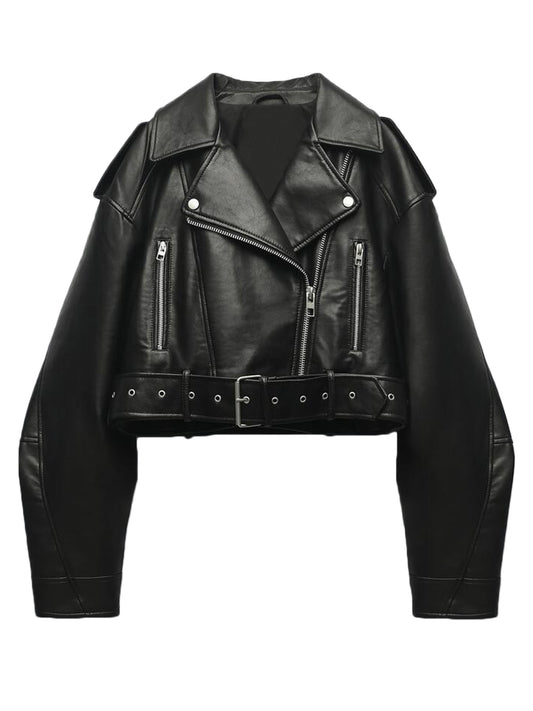 Women Faux Leather Jacket