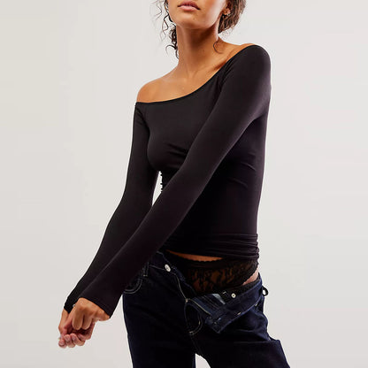 Women's OFF Shoulder Crop Top