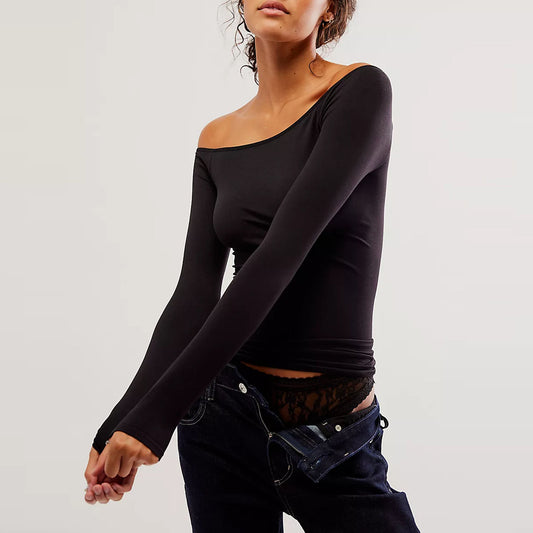 Women's OFF Shoulder Crop Top
