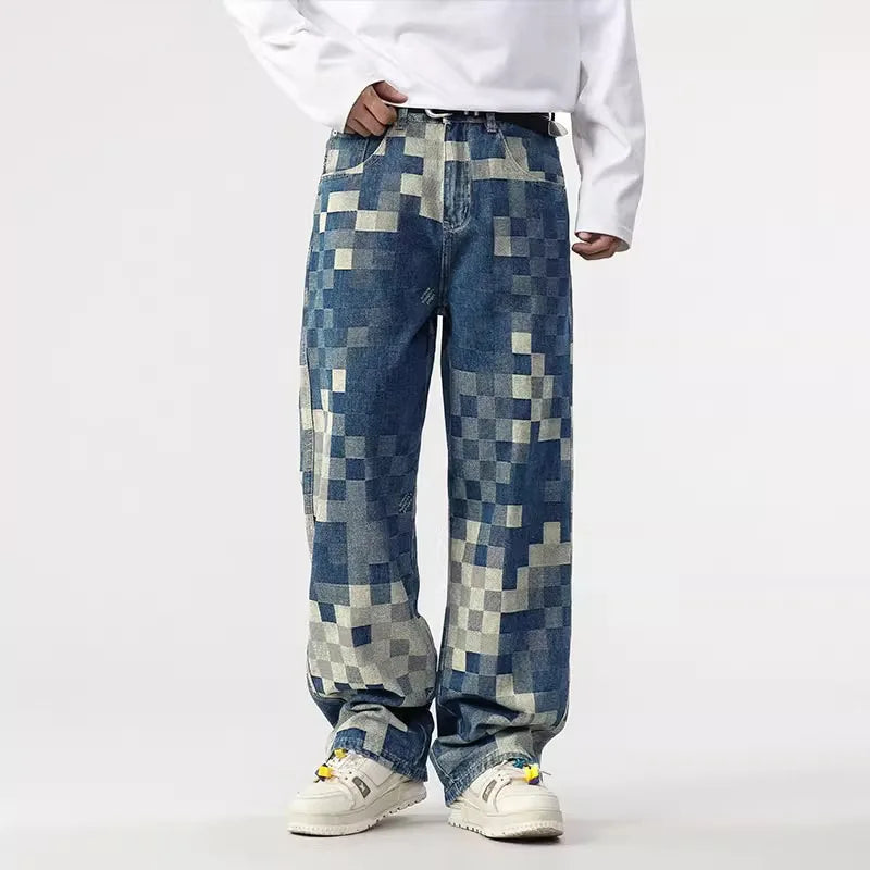 Mosaic Printed Jeans