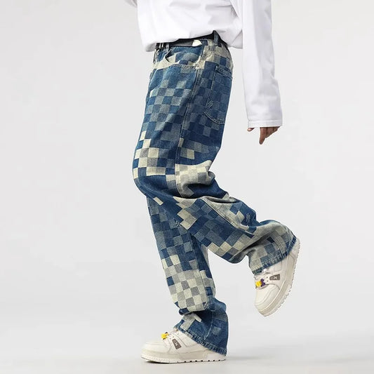 Mosaic Printed Jeans